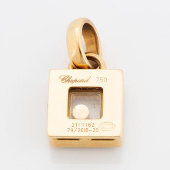 Chopard, "Happy diamonds", hänge med briljantslipade diamanter.