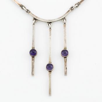 Necklace from Collier, sterling silver, Denmark.