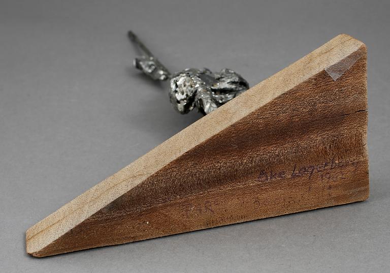 ÅKE LAGERBORG, skulptur, signerad, daterad 1962.