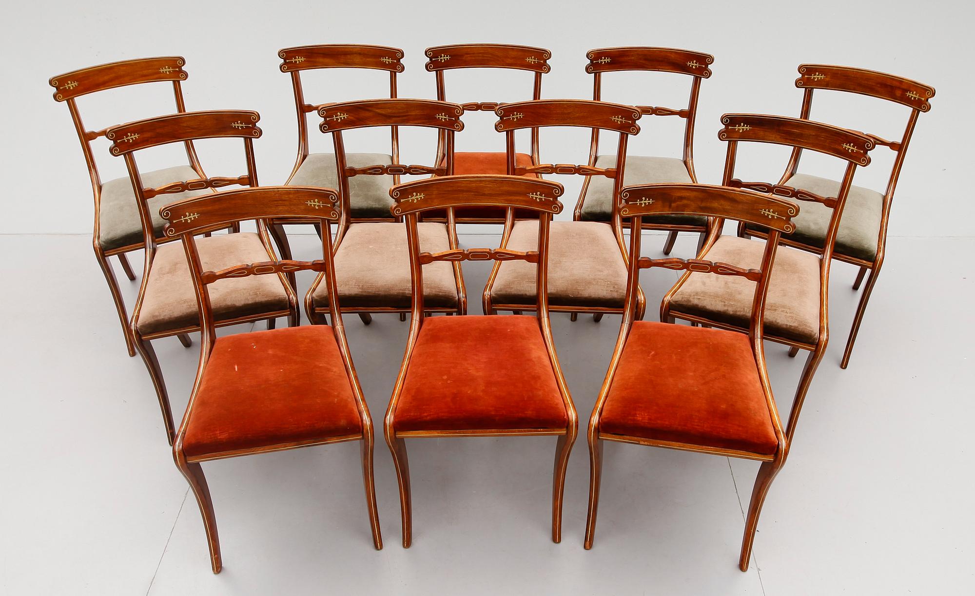 STOLAR, 12 st, England, 1900-tal.