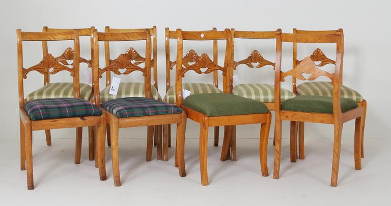 STOLAR, 9 st, senempire, 1800-talets mitt.