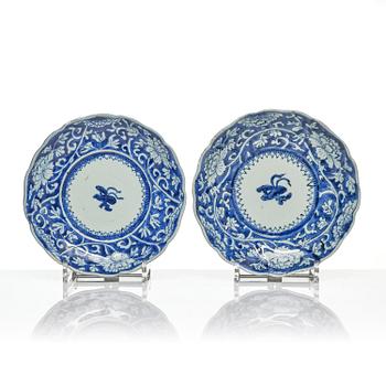 Fat, 10 stycken, porslin. Tianqi/Chongzhen, 1600-tal.