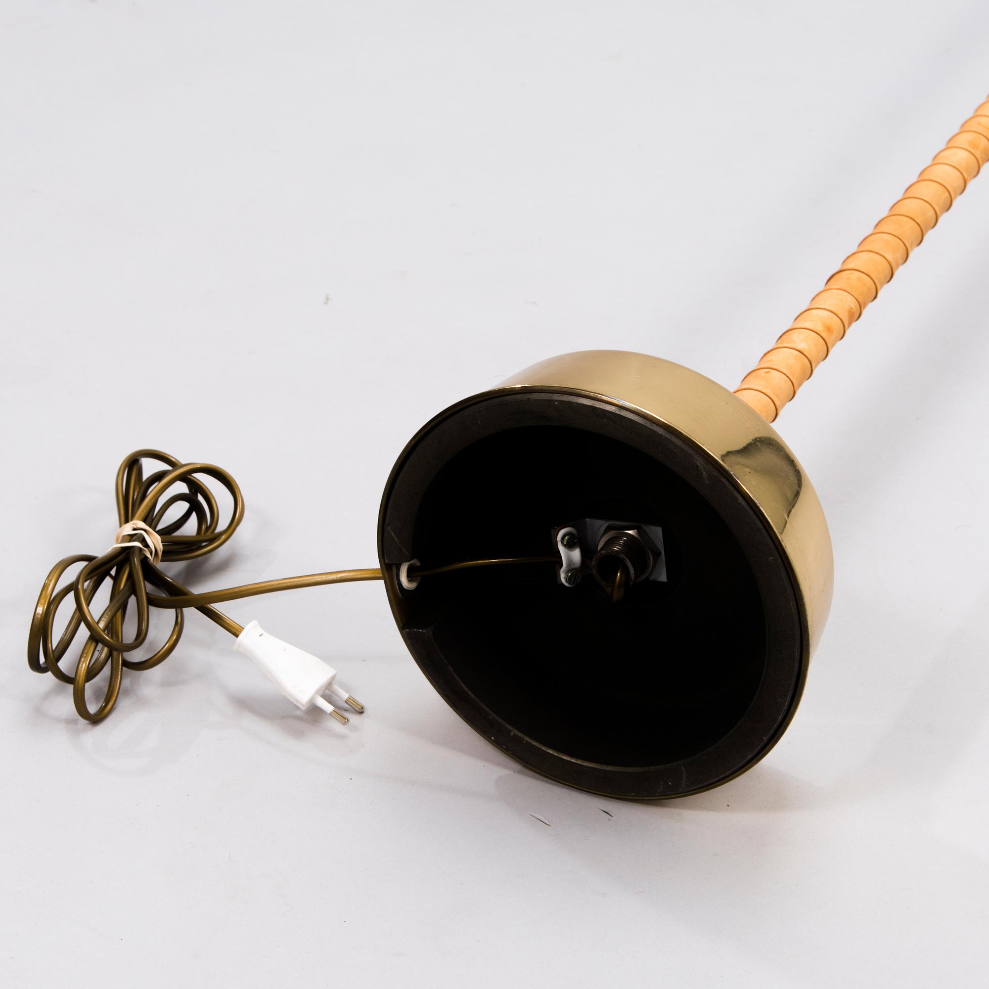 LISA JOHANSSON-PAPE, A mid-20th century floor lamp for Orno, Finland.