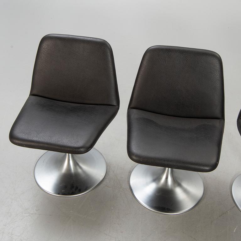 Börje Johansson, stolar, 4 st "Vinga" Johanson Design, Markaryd, 1900-talets andra hälft.