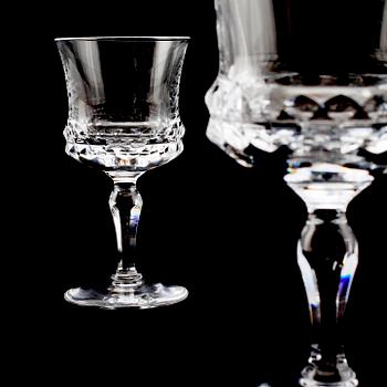 SERVISGLAS, 16 st, "Silvia", Ingeborg Lundin, Orrefors.