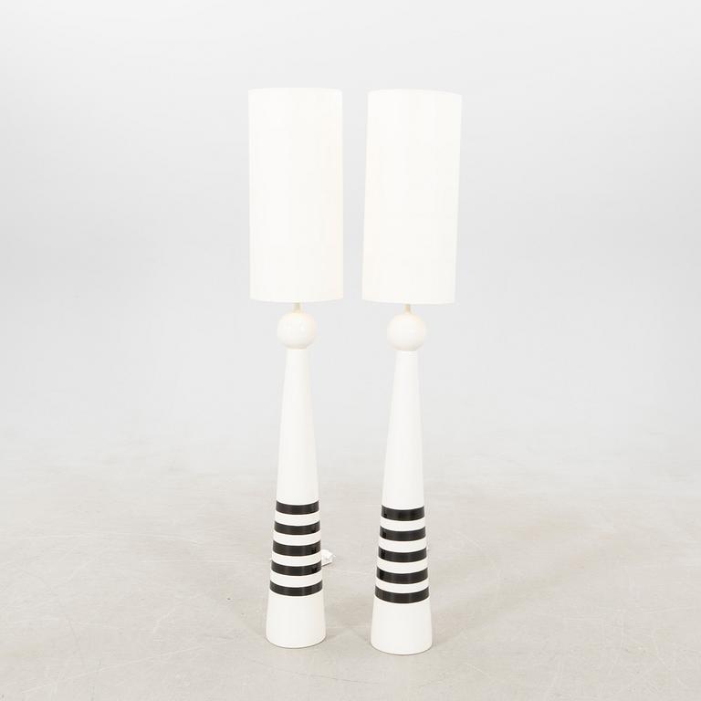 Floor lamps a pair Sporvil Portugal second half of the 20th century.