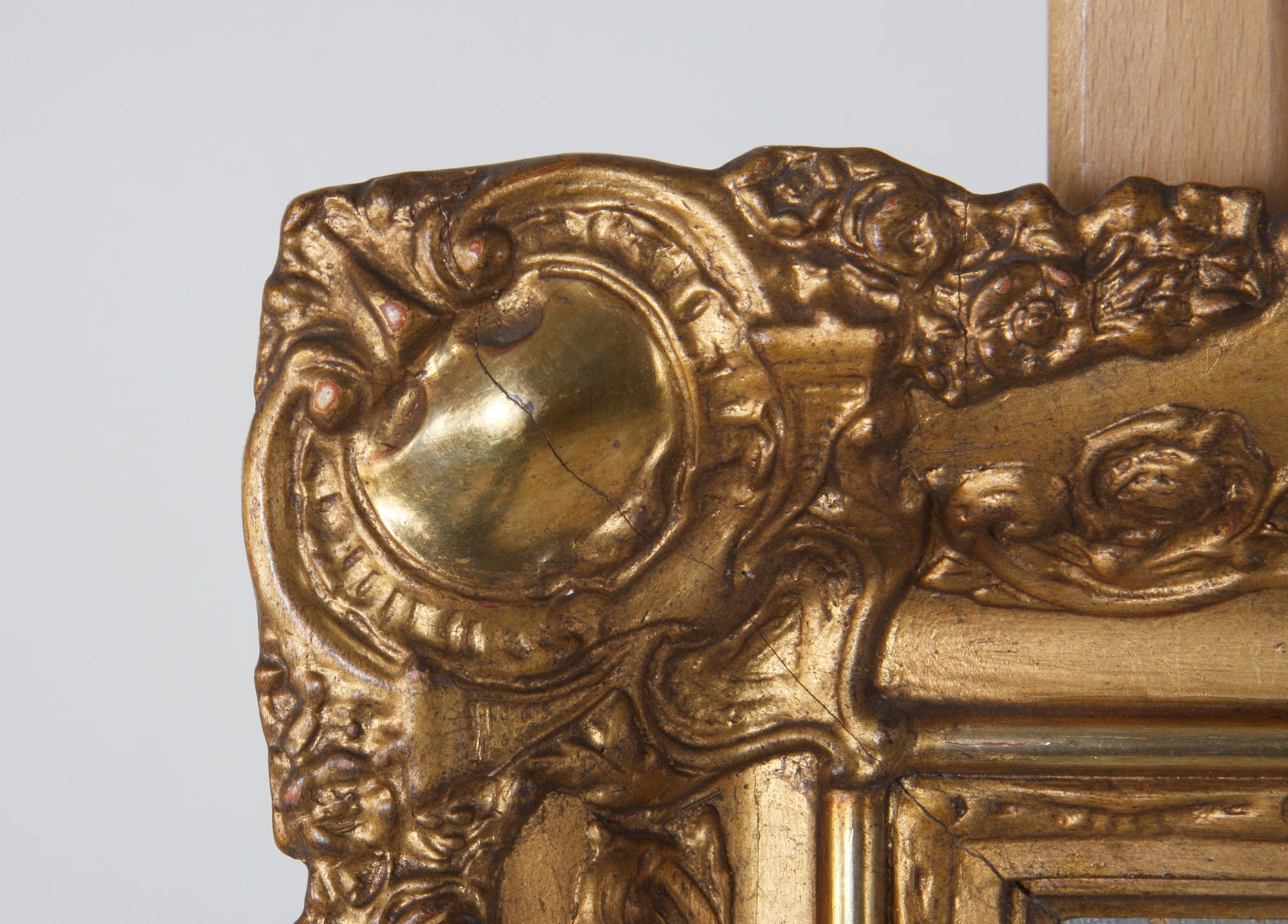 RYDBERG, GUSTAF, olja på duk uppfodrad på pannå, sign o dat 1879.