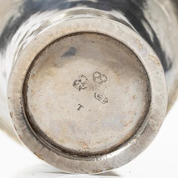 Carl Lindgren, bägare, silver, Norrköping 1777.