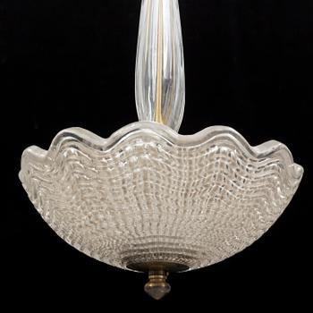 a 1940's ceiling lamp from Orrefors.