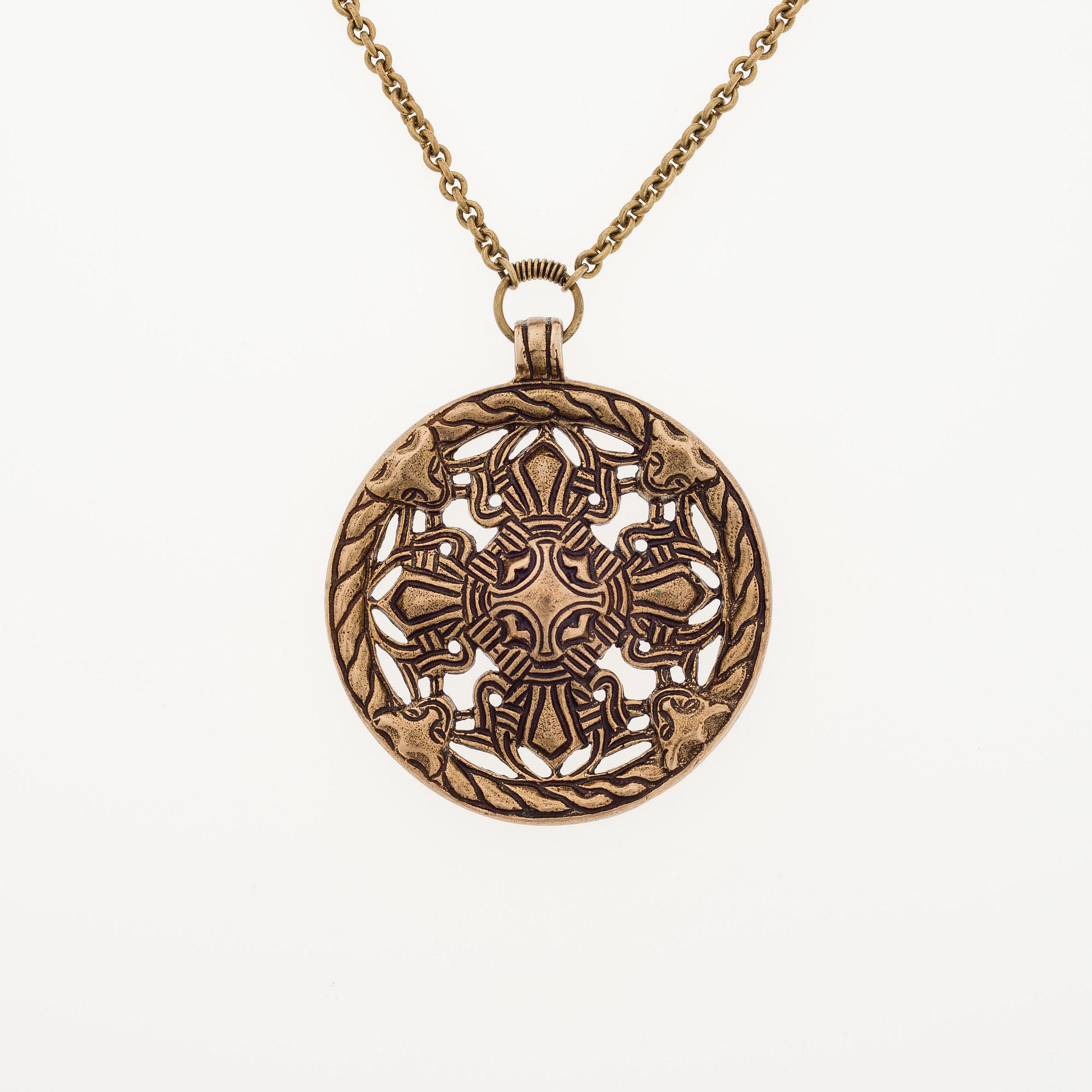 HALSSMYCKE, brons, Kalevala Koru.