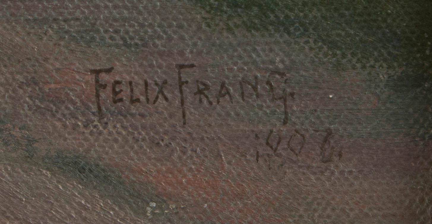 Felix Frang-Pahlama, Maantie auringonlaskun aikaan.