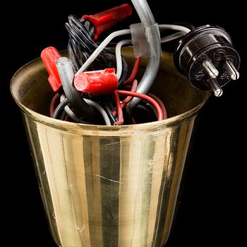 TAKLAMPA, Swedish Modern, 1940-tal.