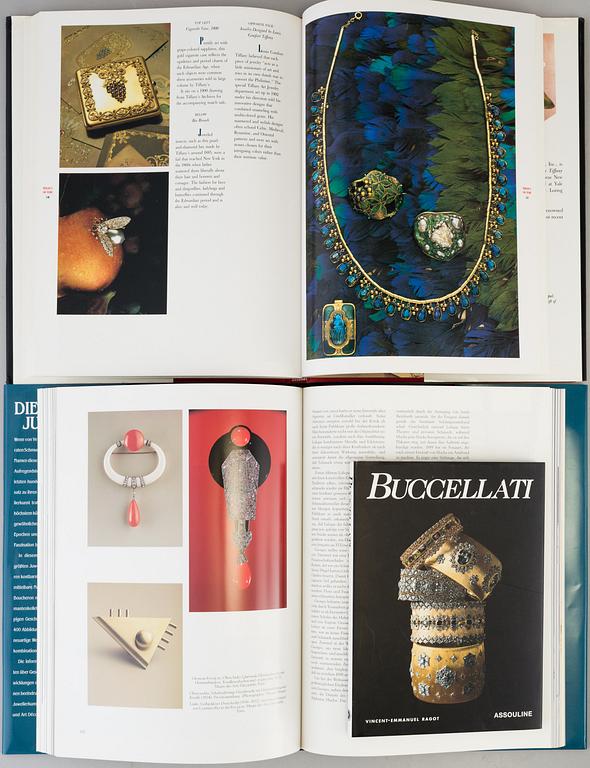 BOOKS. 12 vol, About Jewelry.