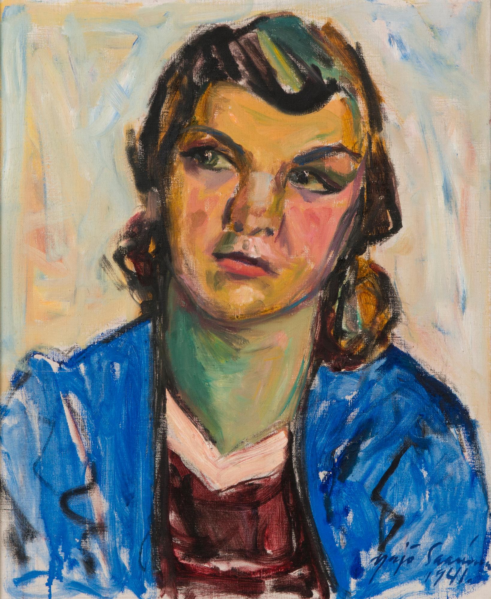 YRJÖ SAARINEN, öljy kankaalle, signeerattu ja päivätty 1941.