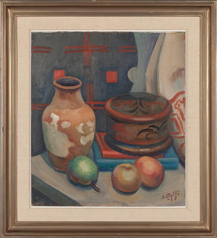 Ilmari Aalto, oil on canvas, signed and dated -28.
