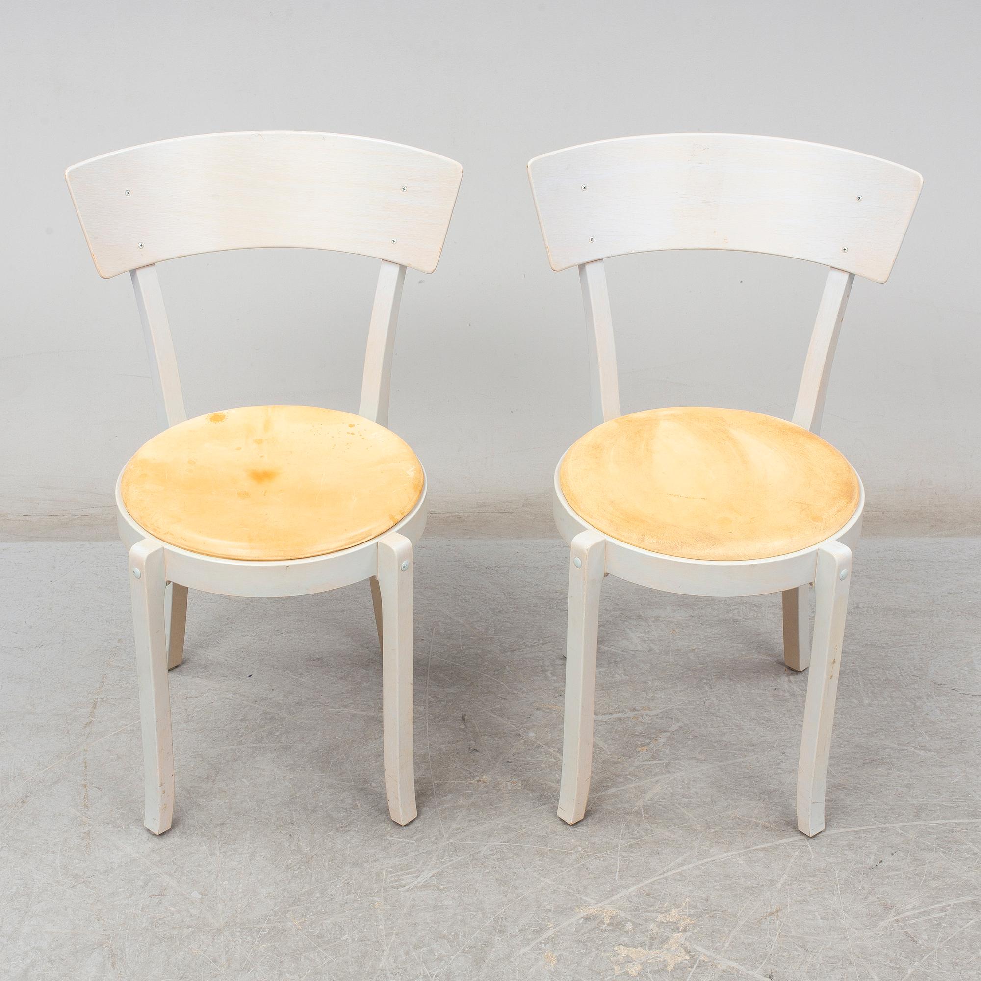 ÅKE AXELSSON, six 'Gästis' chairs from Galleri Stolen, 1996.