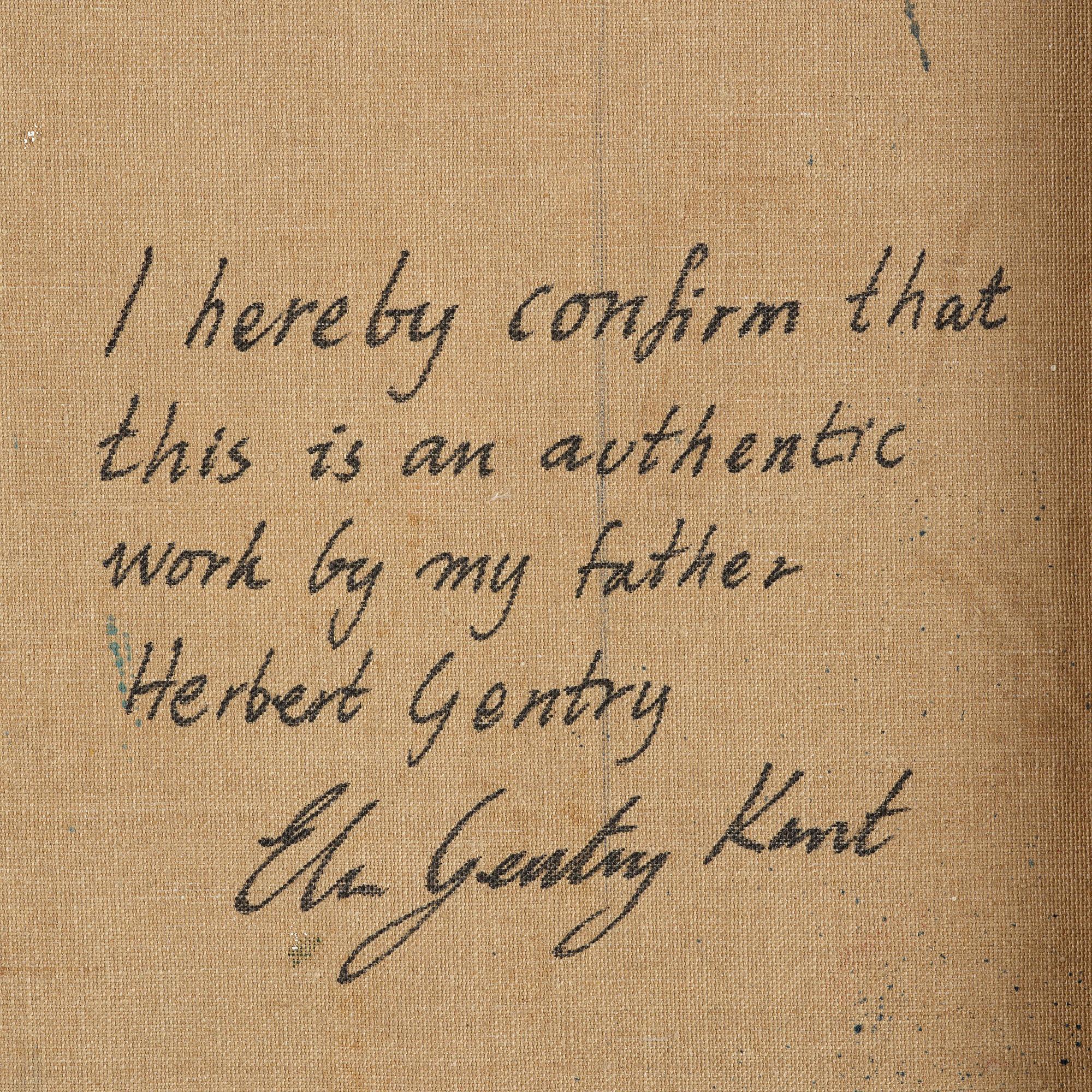 Herbert Gentry, Figure composition.