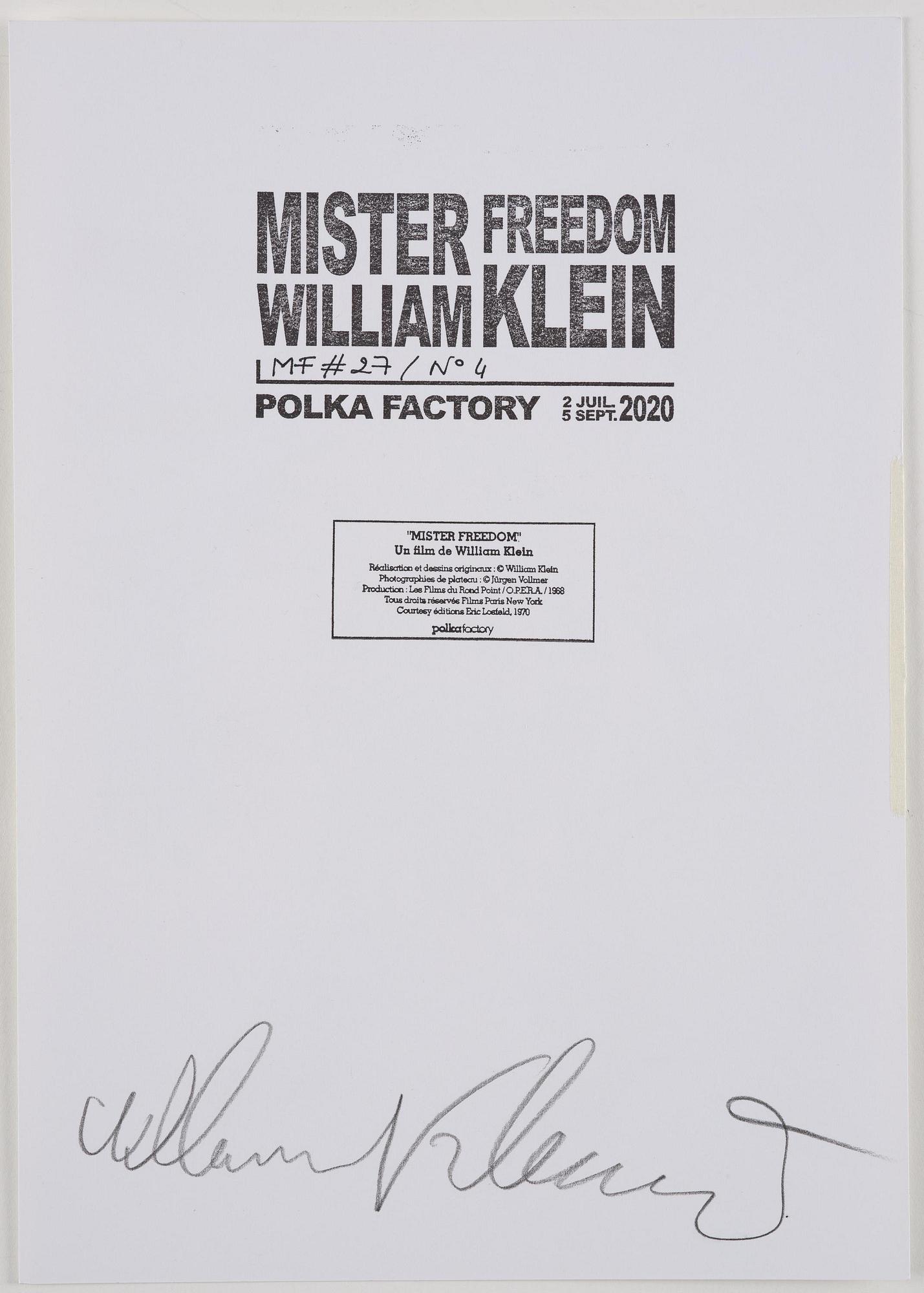 William Klein, ”Mister Freedom koffert - full set edition”, 2020.