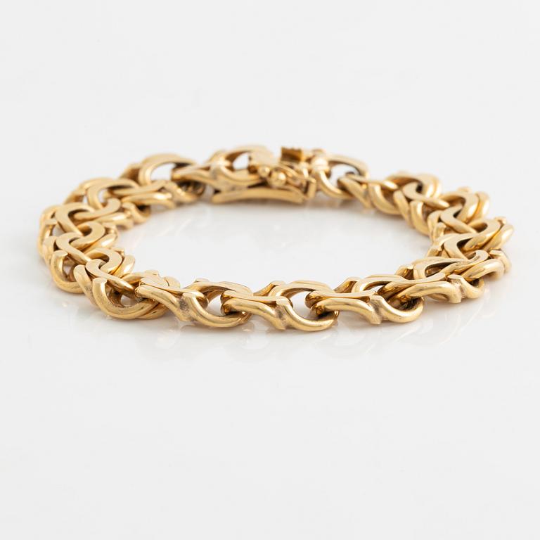 Armband 18K guld, bismarck.