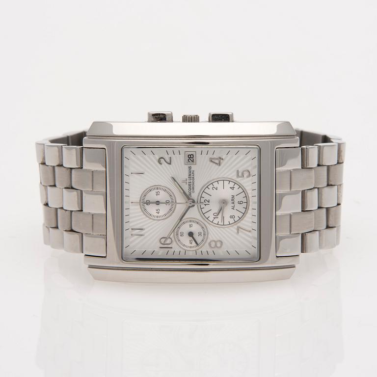 ARMBANDSUR, herr, Jacques Lemans, stål.