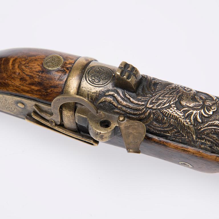 PISTOL, "Teppo" luntlåspistol, Japan 1800-talets senare hälft.