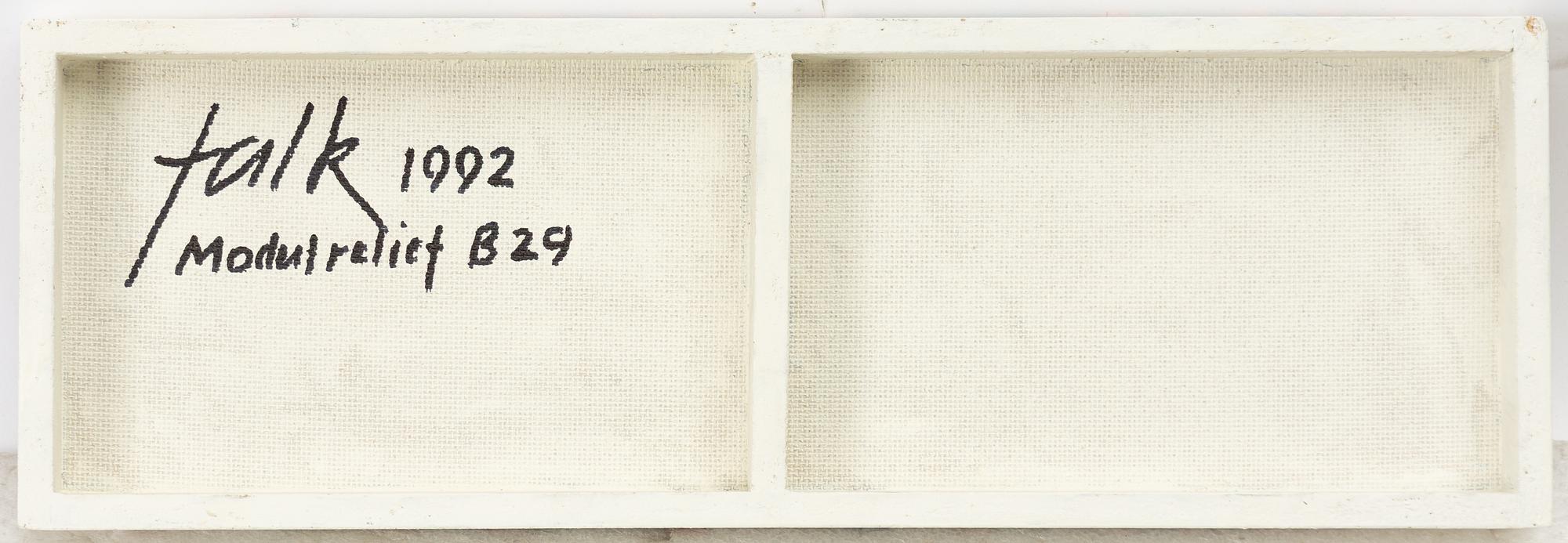 Lars Erik Falk, "Modul relief B29".
