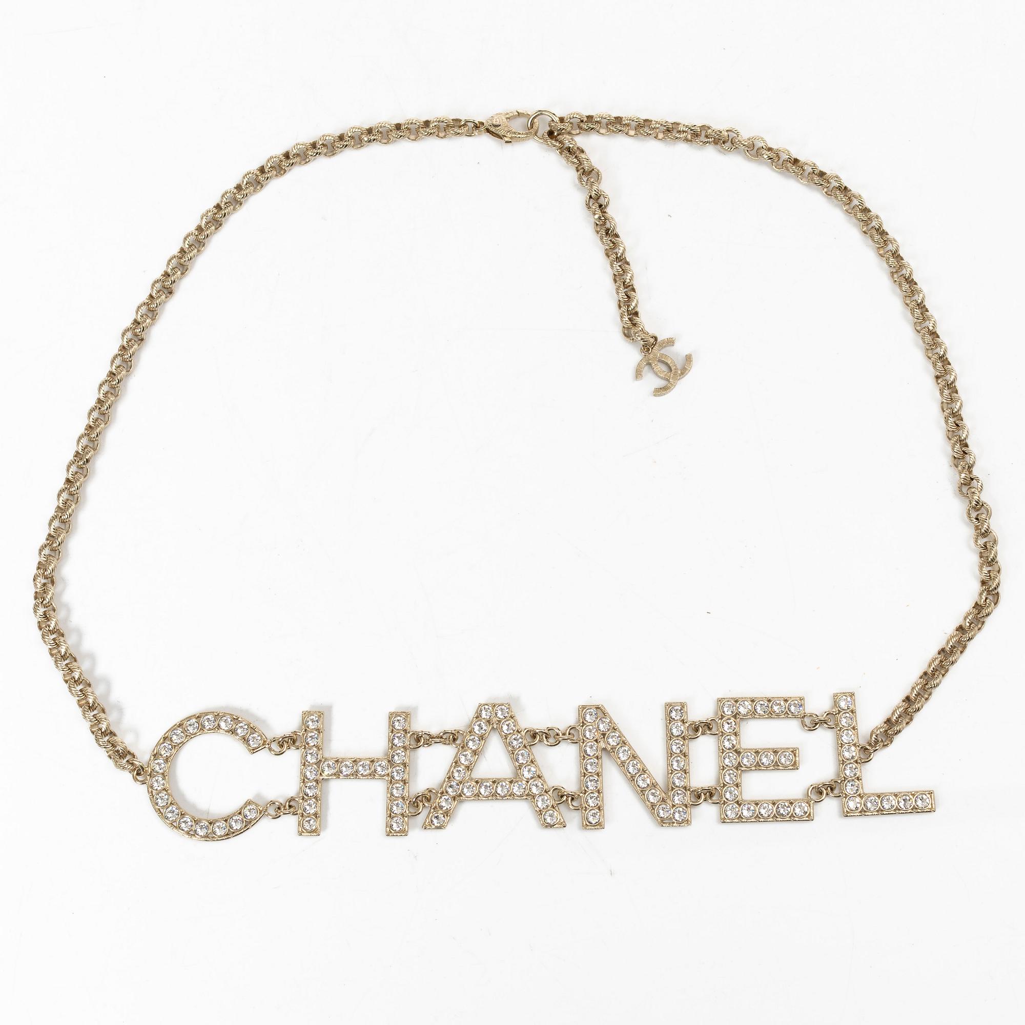 Chanel, skärp/ kedja, 2019.