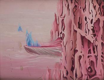 543. Elsa Thoresen, Surreal landscape.