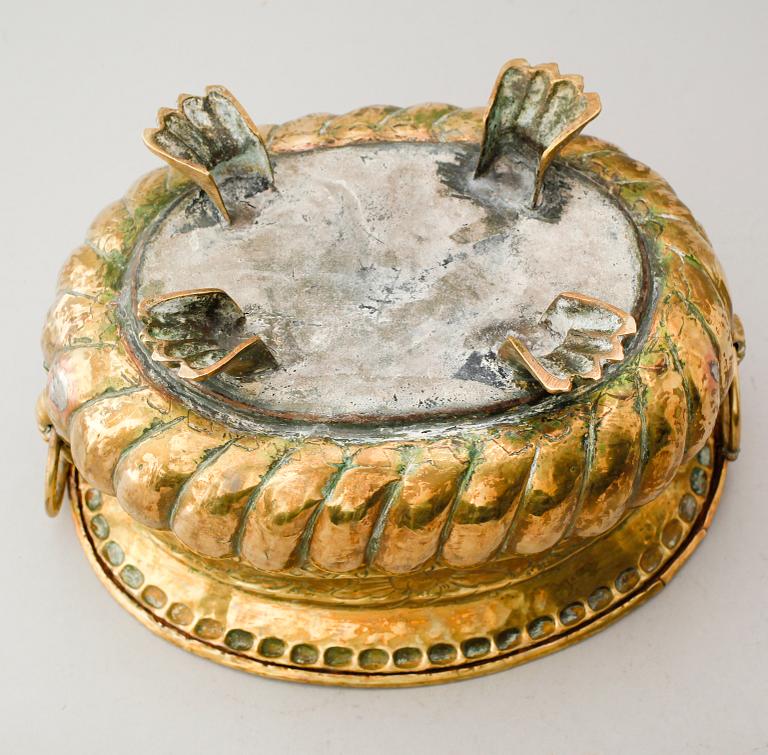 JARDINJÄR, mässing, 1700-/1800-tal.