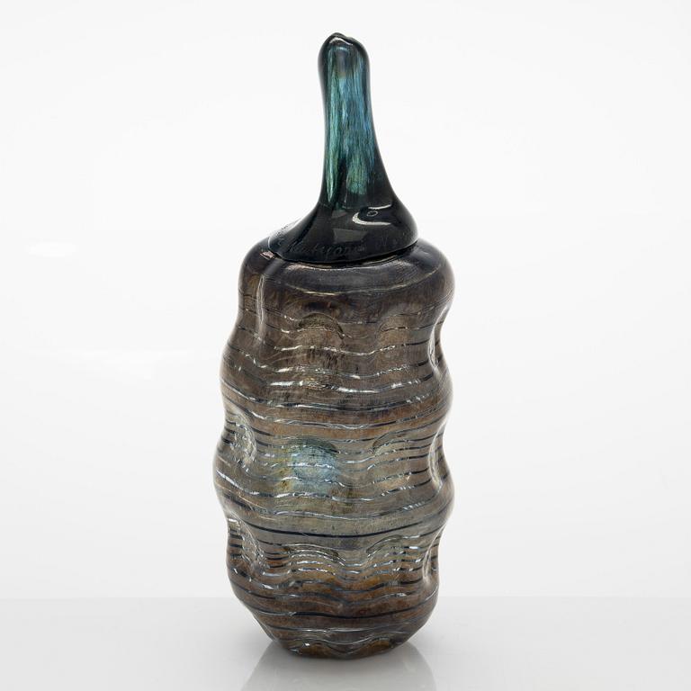 Oiva Toikka, glasskulptur, signerad Oiva Toikka Nuutajärvi Notsjö.