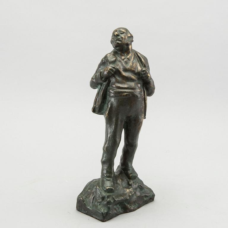 AXEL EBBE, A SIGNED BRONZE.