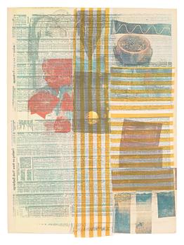 38. Robert Rauschenberg, "One More and Then we Will be Half Way There", from: "Suite of nine prints".
