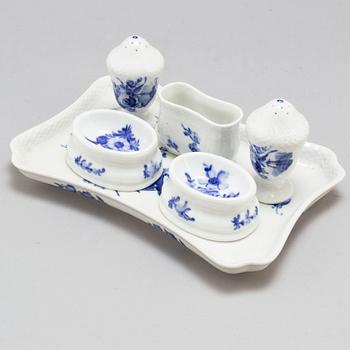 A 93 pieces porcelain 'Blå bomst' dinner service from Royal Copenhagen.