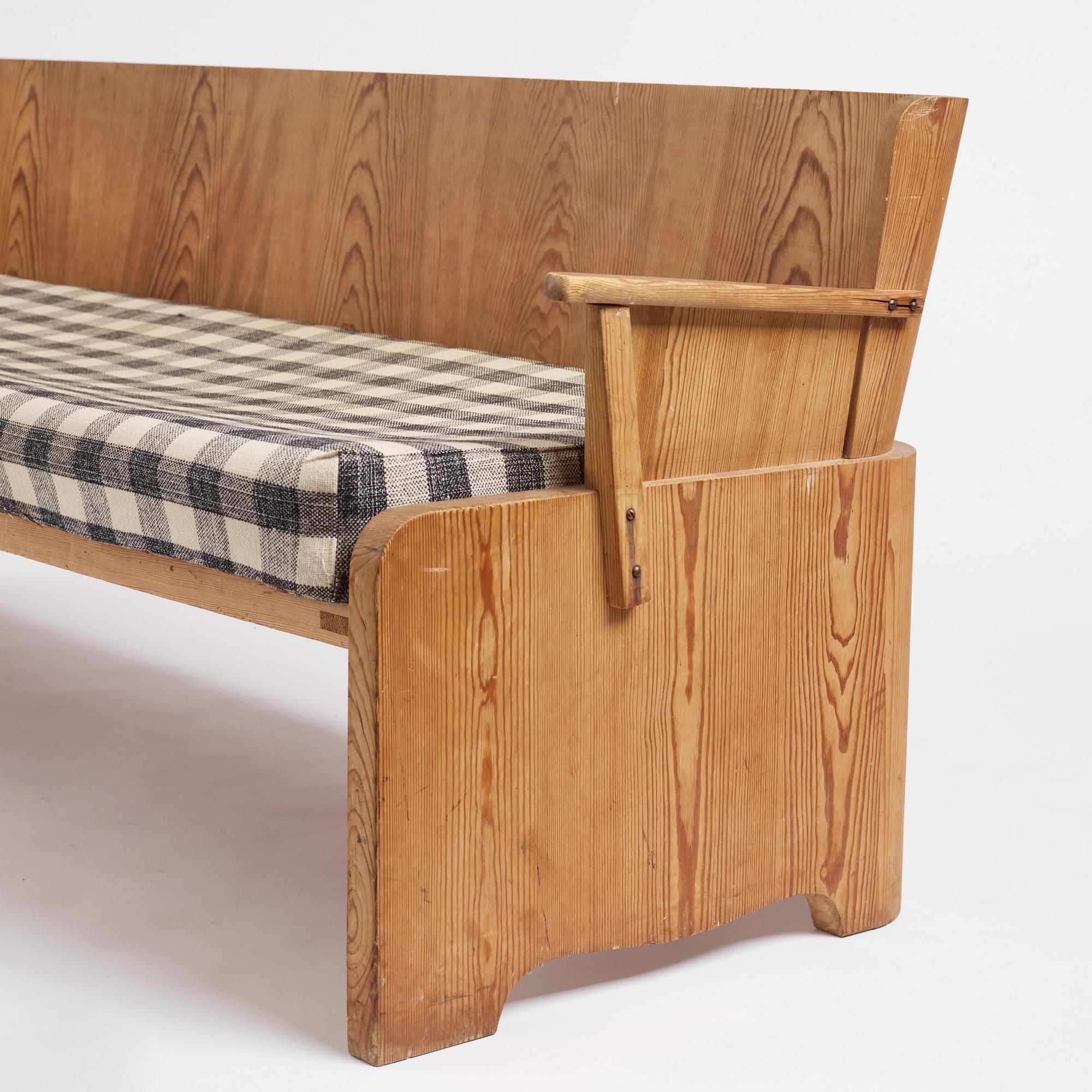 Göran Malmvall, soffa, modell "322" sportstugemöbel, Karl Andersson och Söner, 1940-tal.