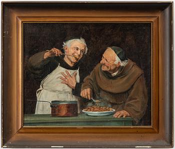 Ernst L Lindquist, I klosterköket.