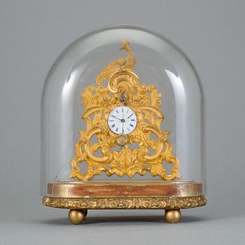 BORDSPENDYL, märkt Roja Paris, 1800-talets andra hälft.