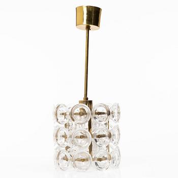 Carl Fagerlund, a ceiling lamp, model RD1846, Orrefors, second half of the 20th century.