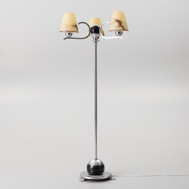 Golvlampa, 1920-30-tal.