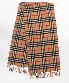 BURBERRY, a cashmere scarf.