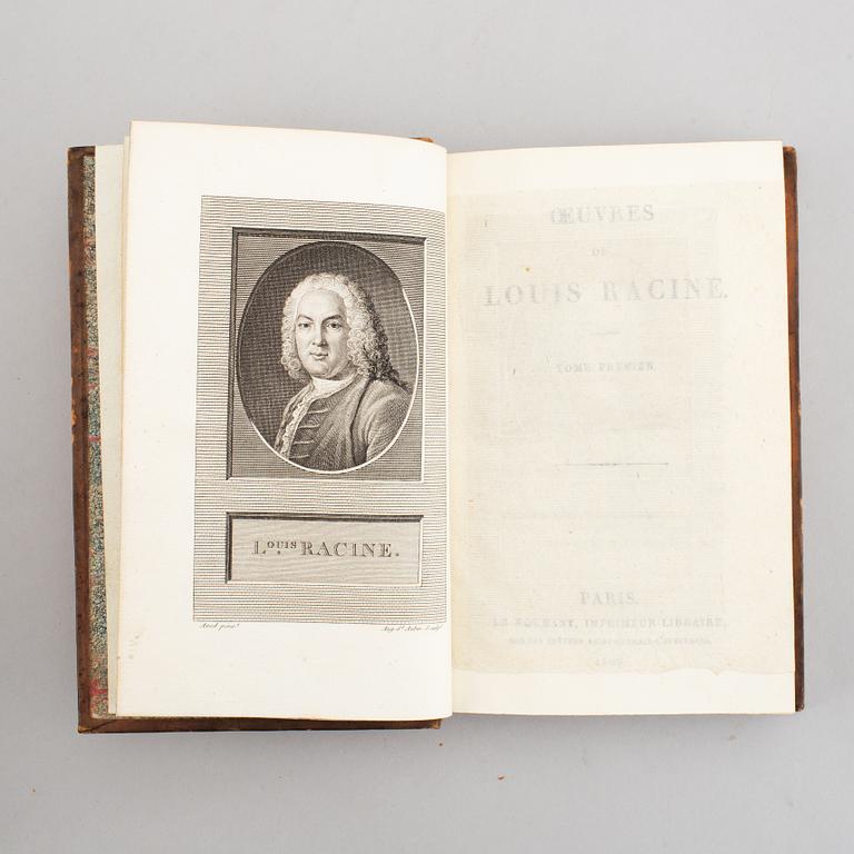 Louis Racine’s collected works, attractively bound.