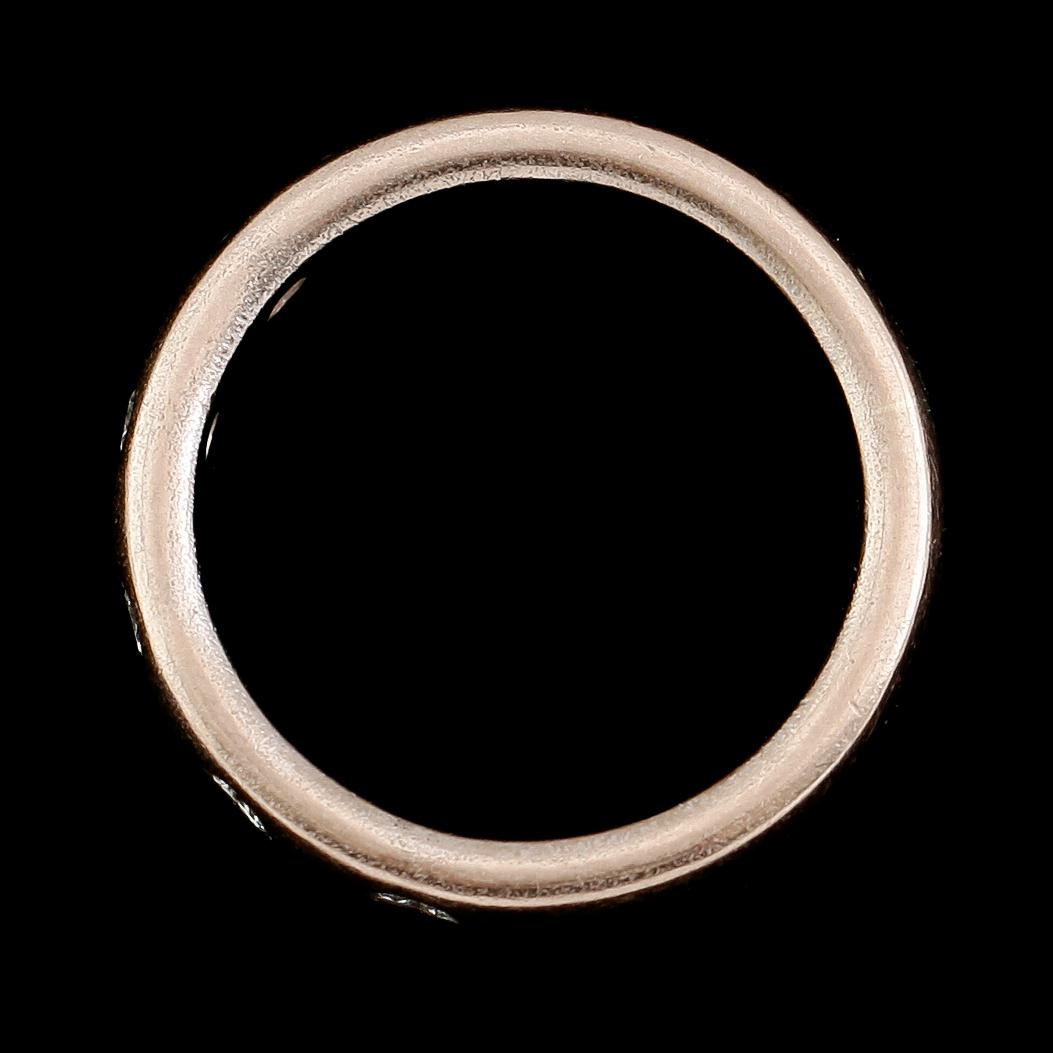 RING, 18 k vitguld, 2000, briljantslipade diamanter. tot 0.35 ct. Total vikt 9,5 g.