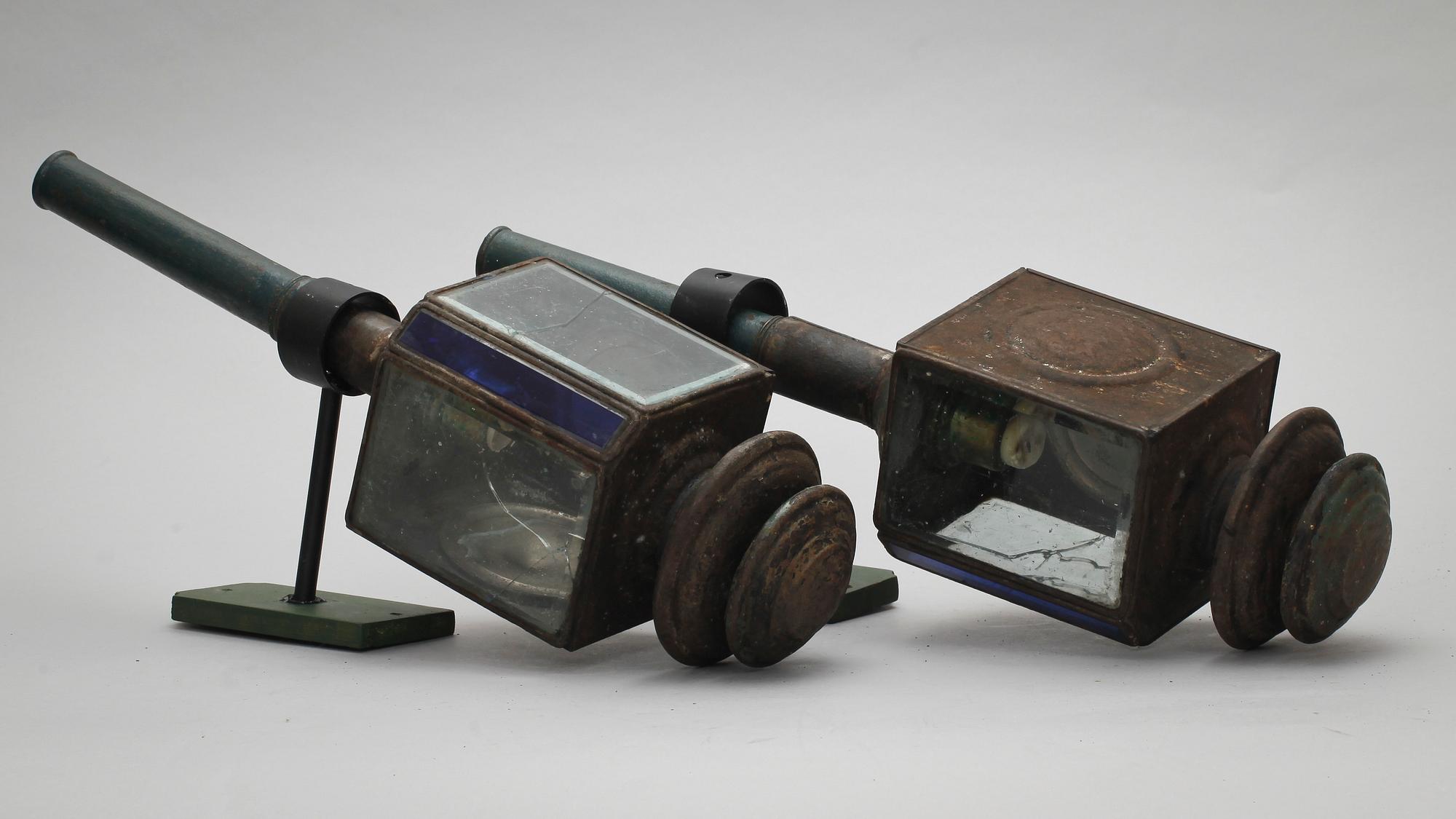 VAGNSLYKTOR, 2 par, 1800-tal.