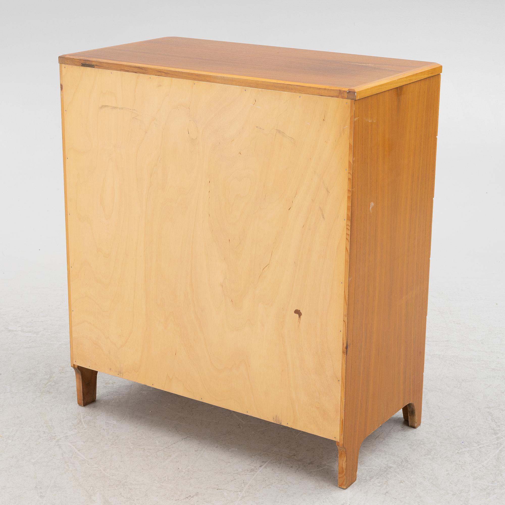 Carl Malmsten, chest of drawers, "Vidar", Carl Löfving & Söner, Tibro, later part of the 20th century.