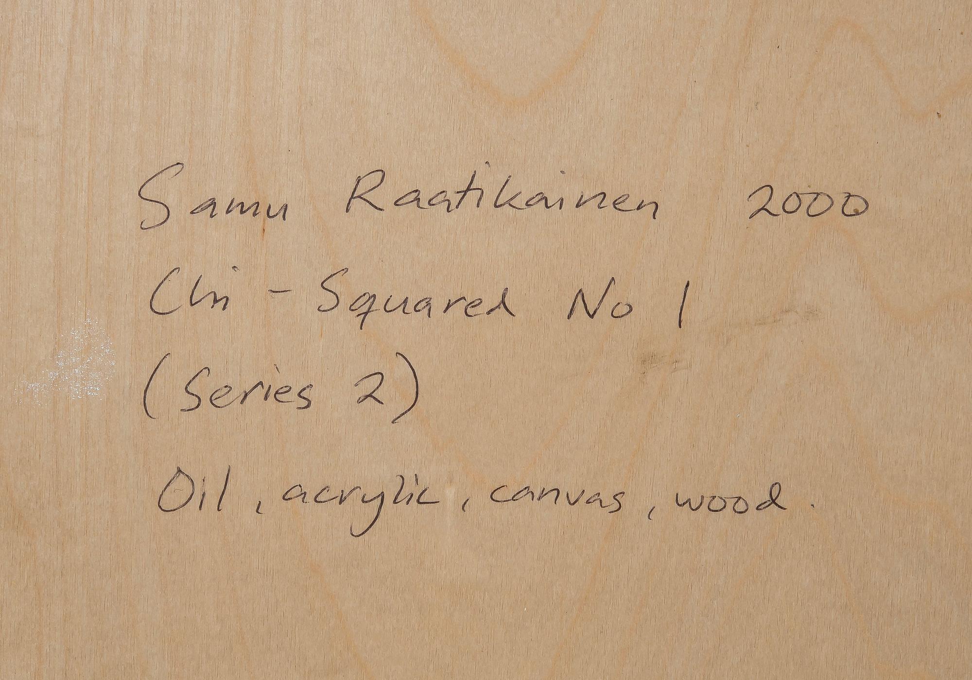 Samu Raatikainen, "CHI-SQUARED NO 1".