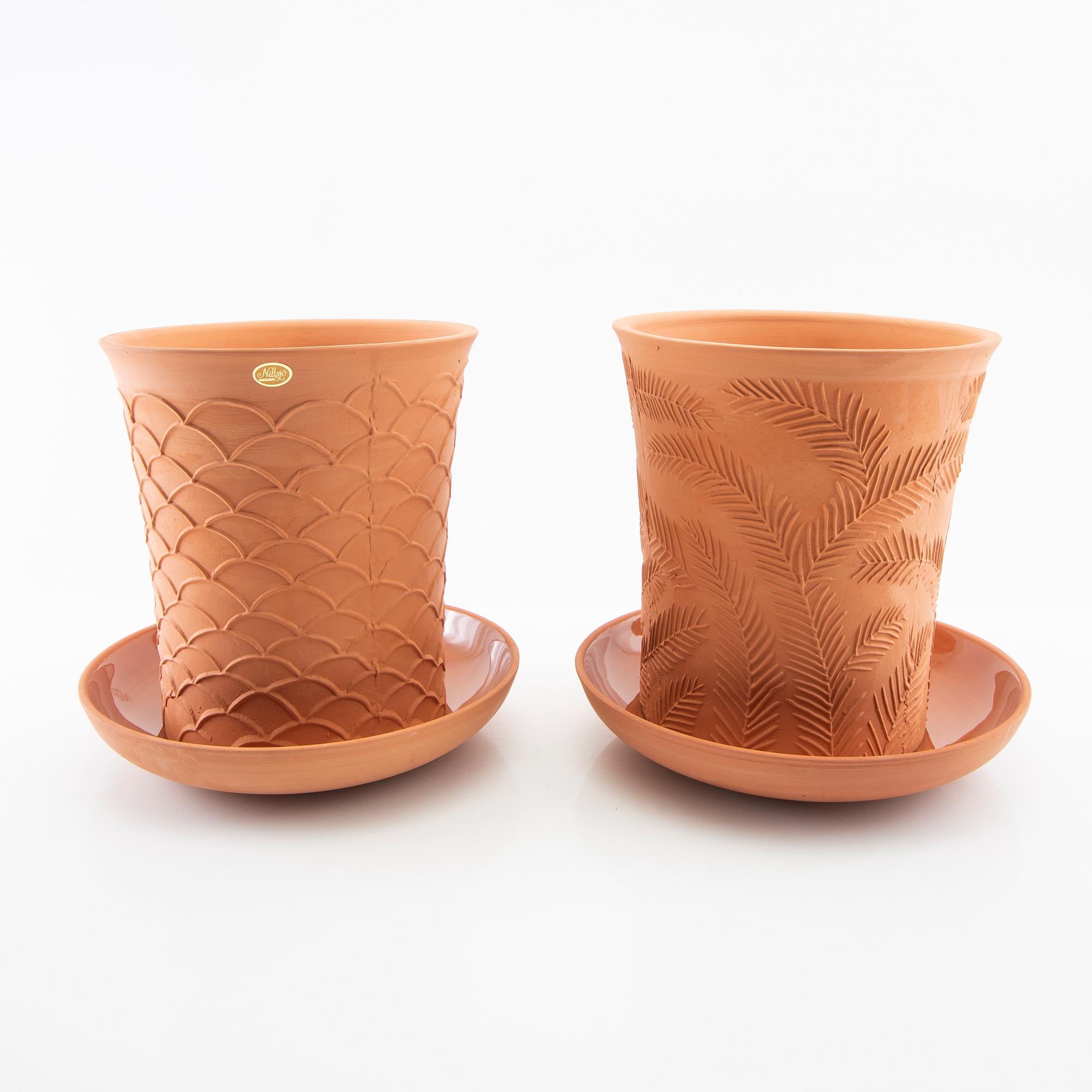 Signe Persson-Melin, Ytterkrukor 3 st NIttsjö sent 1900-tal/2000-tal.