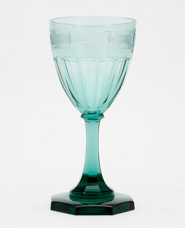 GLAS, 6 st, Strömbergshyttan, "Hörningsholm", 1900-talets första hälft.