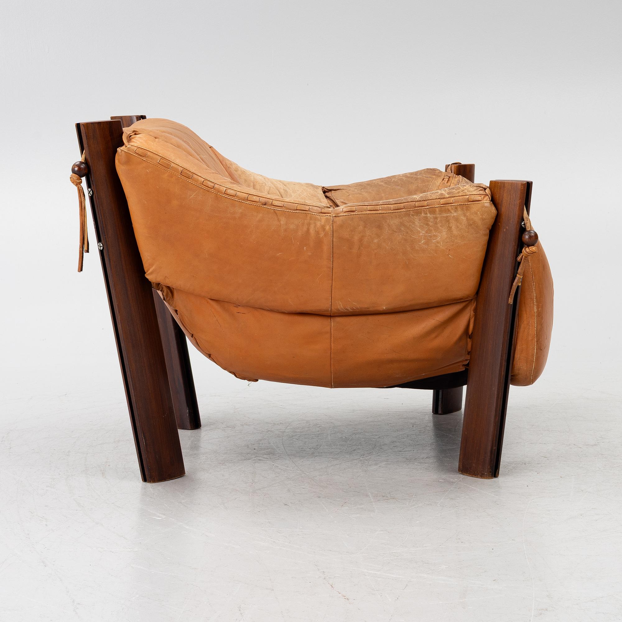 Percival Lafer, an 'MP 211' armchair, Brazil, second half of the 20th Century.