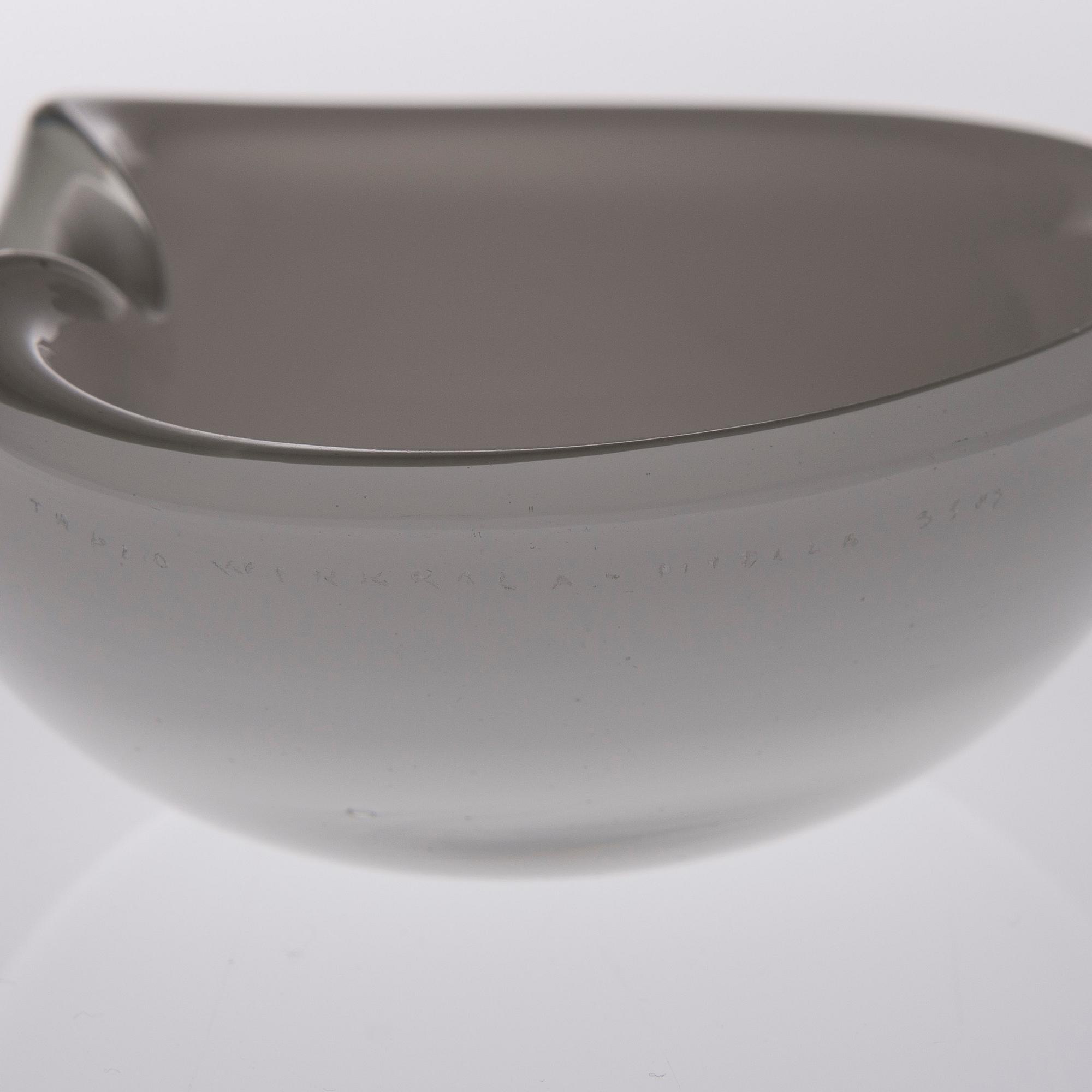 SKÅL, glas, signerad Tapio Wirkkala Iittala.