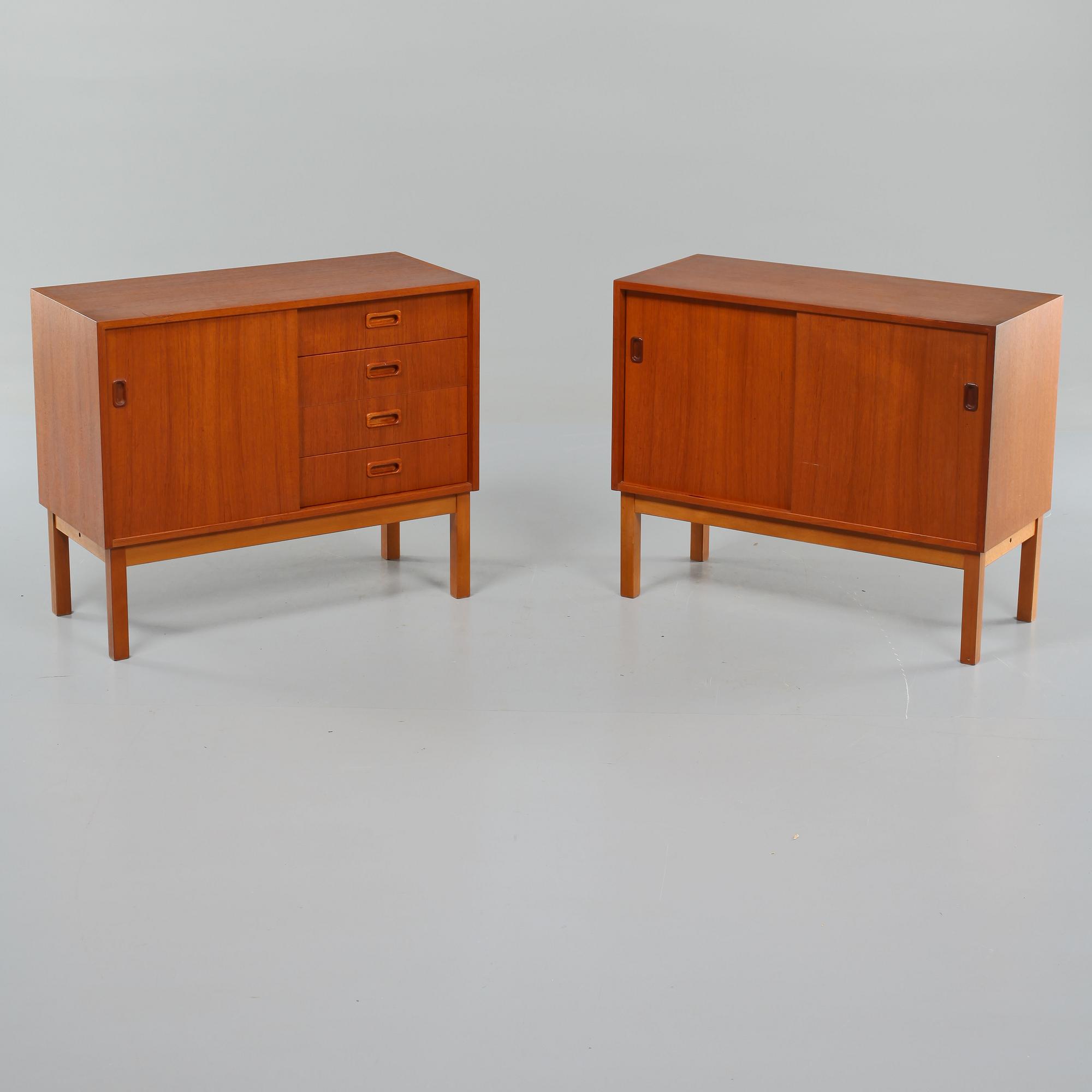 SIDEBOARD, 2 st, 1950/60-tal.