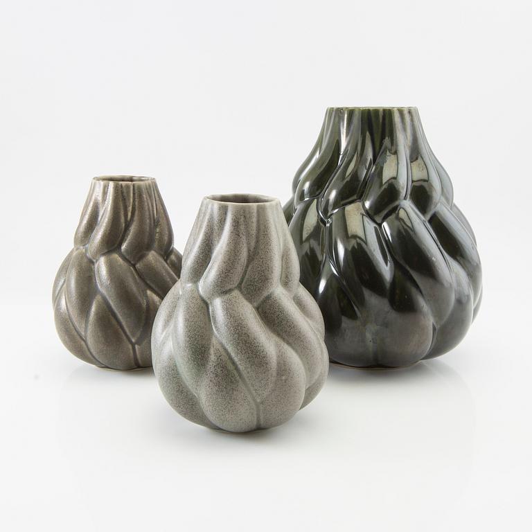 Lisa Hilland, Vases 3 pcs "Eda" for Mylhta 2000s.